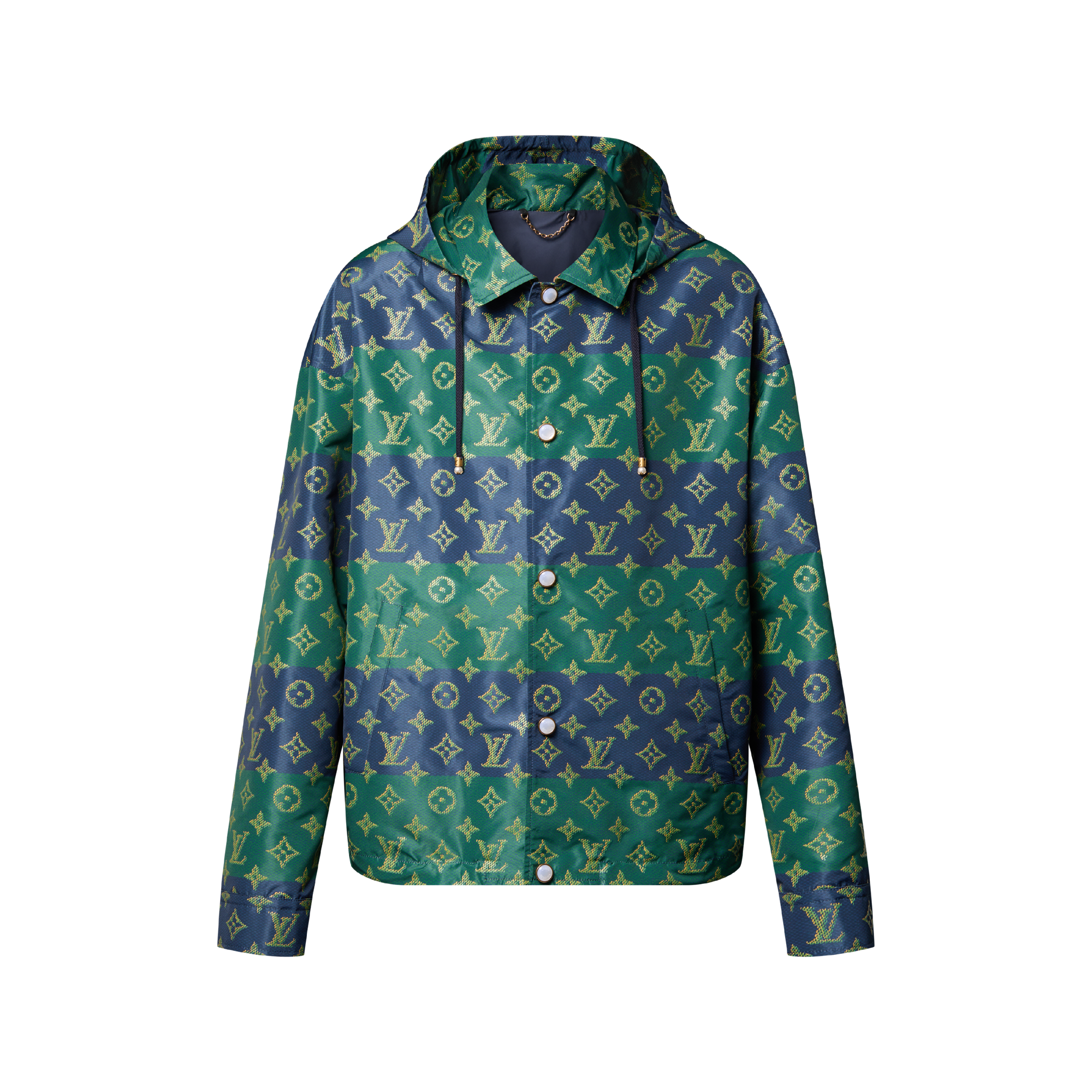 LOUIS VUITTON 雲プリントジャケット Monogram Printed Coach Jacket - Ready-to-Wear | Louis Vuitton India